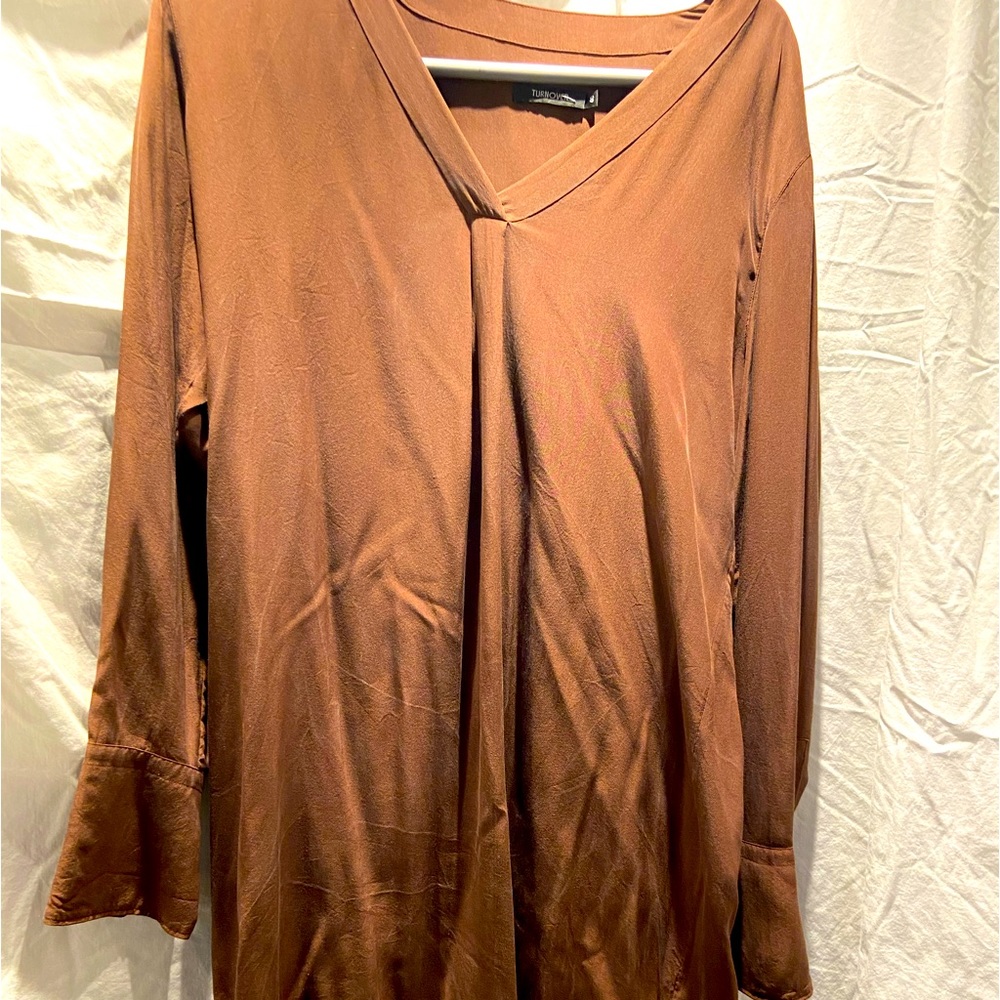silk dress shirt